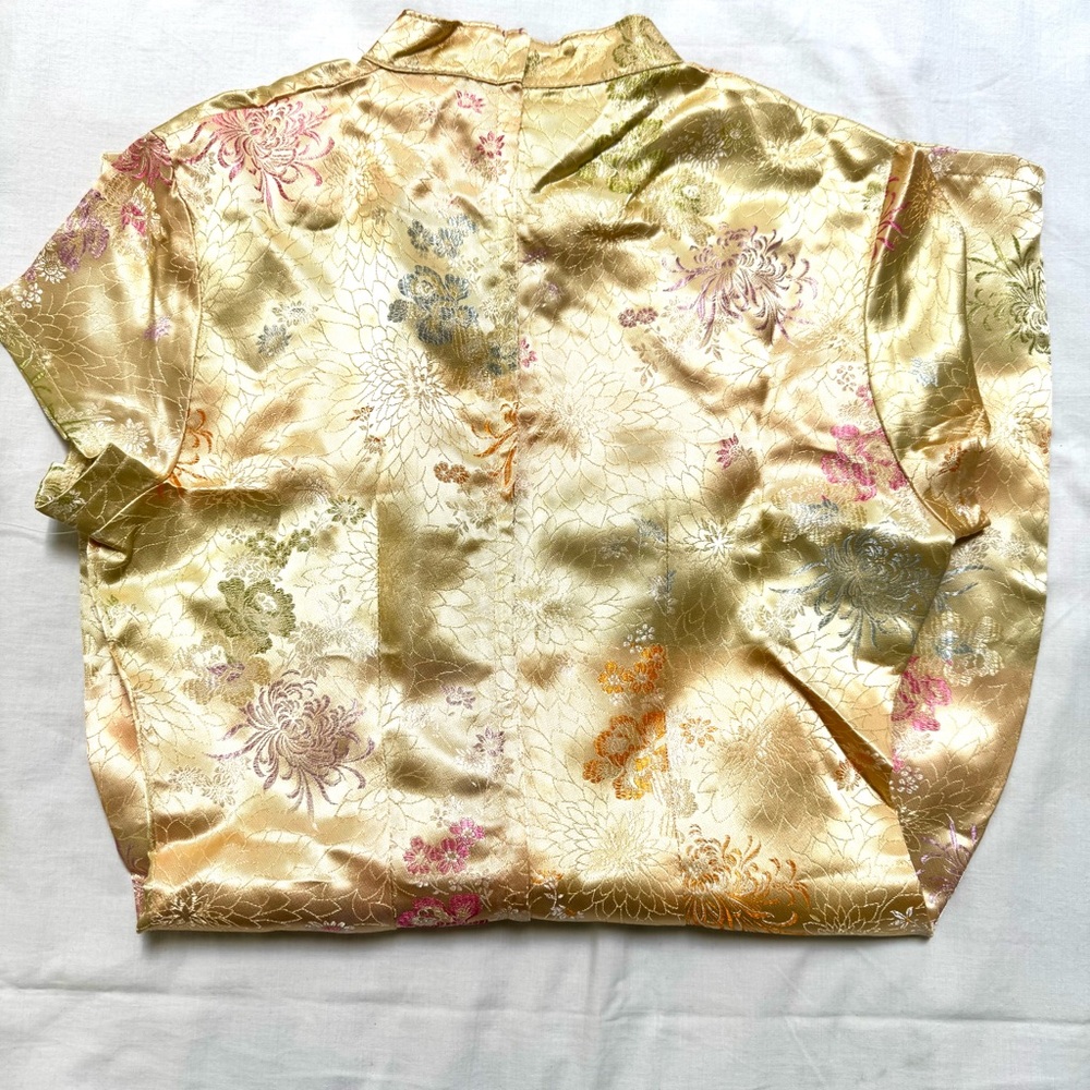 Vintage Yellow Qipao Size XS - Picture 5 of 9